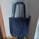 Zdjęcie oferty: Nowa torebka torba zakupowa z jeansu-torebka zapinana na zamek-rękodzieło