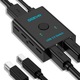 Zdjęcie oferty: SGEYR USB 3.0 Switch Selector, USB Switch 2 in 1 Output PRZEŁĄCZNIK