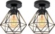 Zdjęcie oferty: lampa sufitowa retro, lampa druciana, E27, (2 szt)