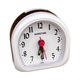 Zdjęcie oferty: Mały biało-czarny budzik elektryczny Eurotime Niemcy lata 80.