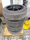 Zdjęcie oferty: 4 ALU-FELGI CZARNE 15" Z OPONAMI