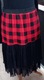 Zdjęcie oferty: Spódnica z Pazurkiem, Piękna Krata i Falbany, Buffalo Check & Falbany