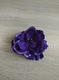 Zdjęcie oferty: Fioletowa spinka kwiatek Claire's fioletowa gothic alternative Halloween