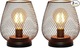 Zdjęcie oferty: Lampka Lampa 2szt z metalową klatką siatką na baterie LED na Imprezę 419