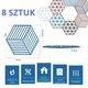 Zdjęcie oferty: Zestaw 8-częściowy Silikonowych Podkładek pod Garnki Kubki 8 sztuk