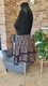 Zdjęcie oferty: Spodnica mini boho falbany koronka panterka wiskoza 38 40 42 Uni