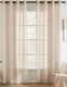 Zdjęcie oferty: Zestaw Firan Z Woalu 140x175 cm Do Salonu i Sypialni Beżowe Cappucino