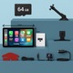 Zdjęcie oferty: Stacja multimedialna Android Auto wideorejestrator Apple Car BT radio