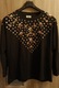 Zdjęcie oferty: Śliczna czarno-złota bluzeczka na każdą okazję 