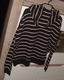 Zdjęcie oferty: Bluza  -MEGI-czarno -beżowe paski z kapturem  r. L/XL
