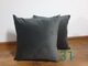 Zdjęcie oferty: C031 poszewki na poduszki 45x45 szary grafit welwet