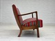 Zdjęcie oferty: Lata 60, Duńska sofa dwuosobowa, design Fritz Hansen, wełna meblowa.
