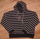 Zdjęcie oferty: Bluza  -MEGI-czarno -beżowe paski z kapturem  r. L/XL