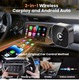 Zdjęcie oferty: 2026 Android Auto Adapter bezprzewodowy 2 w1 Box Apple Carplay Plug&Play
