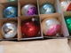 Zdjęcie oferty: Bombki choinkowe szklane stare PRL handmade ręcznie zdobione mix