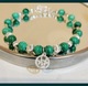 Zdjęcie oferty: Bransoletka ze srebra S925 z naturalnym malachitem 