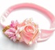 Zdjęcie oferty: Opaska do włosów urodziny wesele roczek róża handmade