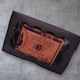 Zdjęcie oferty: Ekskluzywny portfel męski prezent camel 100 $ dolarów czarne pudełko gratis