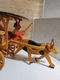 Zdjęcie oferty: Miniatura wozu ciągniętego przez wołu