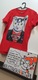 Zdjęcie oferty: BOX PREZENTOWY T-SHIRT KOTKA VEGAN PINUP ROZMIAR M