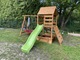 Zdjęcie oferty: Plac zabaw dla dziecka dzieci zjeżdżalnia huśtawki domek drewniany