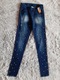 Zdjęcie oferty: Nowe spodnie jeans Legginsy S/36 moraj koraliki