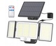 Zdjęcie oferty: Lampa Solarna Zewnętrzna 348 LED IP67 3 Tryby z czujnikiem ruchu