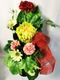 Zdjęcie oferty: PRZECENA ciężki komplet wiązanka wazon zestaw sztuczne kwiaty NAJTANIEJ