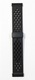 Zdjęcie oferty: Czarny perforowany pasek 22-24 mm do zegarka z redukcją i teleskopami