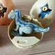 Zdjęcie oferty: Dinozaury Jajkozaury Mattel JURASSIC WORLD Raptor Blue T-Rex Triceratops