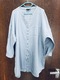 Zdjęcie oferty: Zizzi niebieska bluzka z drewnianymi guzikami 4XL len bawełna plus size 48