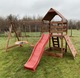 Zdjęcie oferty: Plac zabaw dla dziecka dzieci zjeżdżalnia huśtawki domek drewniany