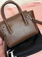 Zdjęcie oferty: Torebka Ralph Lauren mini do ręki satchel crossbody skóra czekoladowa