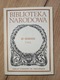 Zdjęcie oferty: TRENY Jan Kochanowski KORDIAN Juliusz Słowacki WYBÓR POEZJI Horacy