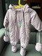 Zdjęcie oferty: Wiosenny Kombinezon Niemowlęcy Polarowy, Rozmiar 62 cm (0-3 miesiące)