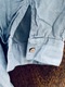 Zdjęcie oferty: Zizzi niebieska bluzka z drewnianymi guzikami 4XL len bawełna plus size 48