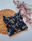 Zdjęcie oferty: Body Haydi czarne 68 floral kwiaty kwiatki falbanka