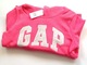 Zdjęcie oferty: GAP różowa bluza kangurka z kapturem i logo 6 7 lat
