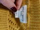 Zdjęcie oferty: Sweter Holly Whyte M 38 moherowy ażurowy żółty miękki 