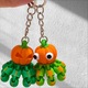 Zdjęcie oferty: Brelok Breloczek do kluczy, plecaka Dynia Halloween 3D FLEXI zestaw 2szt