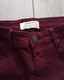 Zdjęcie oferty: Spodnie jeansowe Stradivarius bordowe push up 34