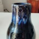 Zdjęcie oferty: Wazon butla, ceramika, czarno - niebieski 
