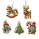 Zdjęcie oferty: Zestaw do haftu koralikowego na drewnianej zabawce świątecznej