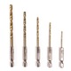 Zdjęcie oferty: ZESTAW WIERTŁA DO WKRĘTARKI HSS Titanium Hofftech. Zestaw 5 sztuk w opak.