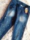 Zdjęcie oferty: Nowe spodnie jeans Legginsy S/36 moraj koraliki