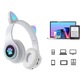 Zdjęcie oferty: Słuchawki SD Bluetooth dla dzieci prezent na Mikołaja Migające uszy kotka