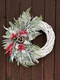Zdjęcie oferty: Wianek stroik Boże Narodzenie ozdoba świąteczna na drzwi 50cm Kurier Gratis