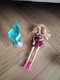 Zdjęcie oferty: Laka Barbie z fotelelem, hokerem 