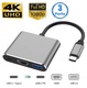 Zdjęcie oferty: Koncentrator USB/HDMI/USB-C 3w1 