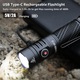 Zdjęcie oferty: Latarka Sofirn SR12 1450lm USB-C SFT25R 6000K + akumulator + dyfuzor